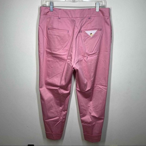 reduced/ Ted Baker Drop Ted Gorgeous Pants in Bubblegum Pink Size 8 US ted 3 EUC - Picture 2 of 6